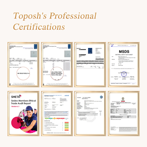 Toposh Butterfly New Designフラワーハート316Lステンレススチールゴールドスタッドセプタムノーズリング女性用ピアスノーズピアスセット - Product Image 5