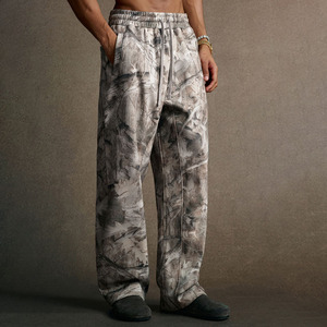 Pantalon cargo décontracté pour <span class=keywords><strong>homme</strong></span>, style baggy, camouflage, collection automne 2026 - Product Image 1
