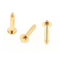 Broches de relais plaquées or, broches en laiton plaqué or, broches de capteur Honeywell 4R-PID, broches de capteur City Technology