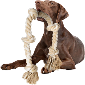 Hot Sale Durable Cotton <b>Dog</b> Chew Toy Rope <b>Ball</b> Knot <b>For</b> Training And Daily Use - Product Image 4