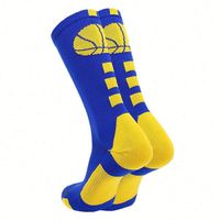 Chaussettes de sport unisexe pour le basketball, modèle Tube Elite, épaissies, respirantes, antidérapantes, avec semelle en tissu éponge, pour le commerce extérieur