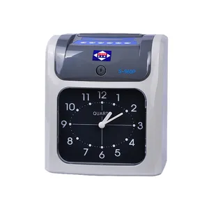 S960P Toeschouwers Time Recorder Desktop Automatische Card Punch Machine Time Recorder Machine Ponskaart Aanwezigheid Machine