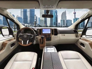 RELY AUTO <span class=keywords><strong>2022</strong></span> accesorios de coche VAN de lujo reposabrazos multifuncional con portavasos refrigerador para Hiace - Product Image 5