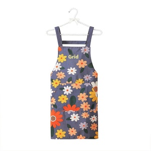 Người đàn ông của phụ nữ chống bẩn nhà bếp làm việc quần áo chống thấm dầu bông Tạp dề qua biên giới dây đai để làm sạch hộ gia đình - Product Image 1