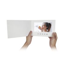 Carte vidéo promotionnelle chinoise faite maison avec écran LCD numérique de 7 pouces