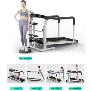 Caminadora Plegable para Interiores, Caminadora Mecánica para Hacer Ejercicio, Caminar y <span class=keywords><strong>Correr</strong></span>, Caminadora Manual para el Hogar - Product Image 5