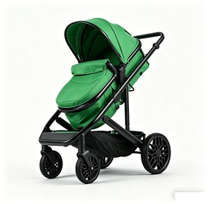 Cochecito de Bebé 3 en 1 de Aleación de Aluminio Weilebao, Ligero, con Vista Alta, Fácil de Plegar, Cómodo, para Bebés de 0 a 3 Años - Product Image 1
