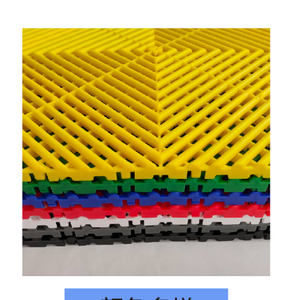 Heavy Load Bearing PP Vinyl Flooring <b>Tiles</b> for Garage Workshop Warehouse Office Home Non Slip Surface Waterproof Impact - Product Image 3