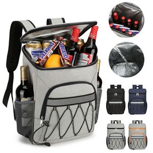 Oxford Cloth <b>Cooler</b> <b>Backpack</b> Large Capacity Multi Functional Water Resistant Outdoor Picnic <b>Backpack</b> Wholesale - Product Image 1