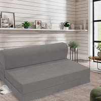 Canapé-lit pliable moderne de luxe sur mesure, simple ou double, pour hôtel, chambre et salon