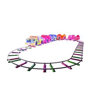 Nuevo Tren Eléctrico de Parque de Atracciones con Asiento de Conductor Mini y Vías - Product Image 1
