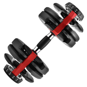 Logo personnalisé équipement de gymnastique <span class=keywords><strong>20</strong></span> kg 40kg 90lbs haltère réglable - Product Image 2