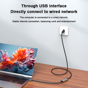 USB để Ethernet cáp USB để RJ45 Gigabit tốc độ cao <span class=keywords><strong>Lan</strong></span> Adapter Mạng 1000Mbps kết nối trực tiếp cho máy tính xách tay Máy tính bảng Máy tính để bàn - Product Image 2