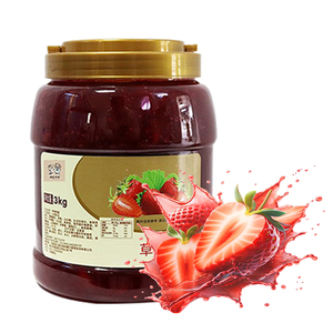 Concentrado de Sirope de Mermelada de Fresa y Melocotón para Té de Burbujas, Venta al por Mayor, 3 kg, Sabores de Frutas Mixtas, Precio con Descuento - Product Image 5