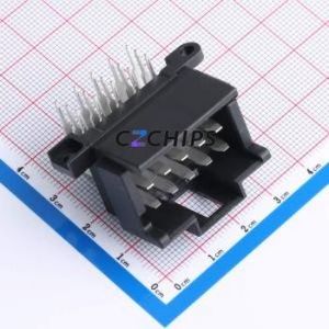 K966140WR-3x05-PTSW Automotive Connector Bent Lead Through Hole Connector 15P 5mm 3 Right Angle Insert - Product Image 1