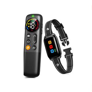 नया वॉकी टॉकी मल्टी वॉटरप्रूफ इलेक्ट्रिक नो शॉक रिमोट डॉग ट्रेनिंग कॉलर रिमोट के साथ डॉग ट्रेनिंग कॉलर - Product Image 1