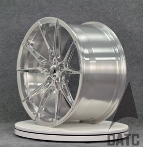 Jantes forgées DATC 1 pièce, 20-22 pouces, multi-rayons, 5x112 5x120 5x130, finition satin brossé pour <span class=keywords><strong>Porsche</strong></span> Taycan, Audi <span class=keywords><strong>E</strong></span>-<span class=keywords><strong>tron</strong></span> <span class=keywords><strong>GT</strong></span>, Mercedes - Product Image 4