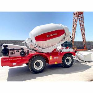 Camion malaxeur à béton automoteur HAMAC avec déchargement automatique, capacité de 5,6 m, productivité de 15 m³/h au Nigeria - Product Image 4