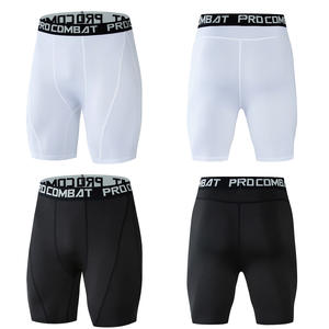 Short de compression pour homme, 6-9 pouces, séchage rapide, extensible 4D, avec impression par sublimation, pour le basketball |   Commandes en gros personnalisées OEM - Product Image 3