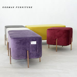 Gorman Furniture Creative Designer Furniture Elephant POUF /Elephant POUF Cloth Art Sofa Chair <strong>Low</strong> Stool Foot Change <strong>Footstool</strong> - Product Image 2