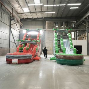 Tobogán Acuático Inflable para Niños, Tobogán Acuático Inflable Comercial <span class=keywords><strong>con</strong></span> Resbaladilla para Jugar en el Agua - Product Image 2