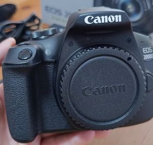 Original usado para <span class=keywords><strong>Canon</strong></span> <span class=keywords><strong>2000D</strong></span>/Rebel T7 cámara digital DSLR con sensor CMOS con compatibilidad de tarjeta SD - Product Image 2