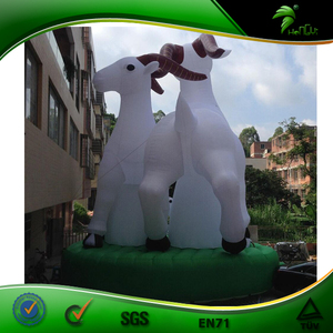 Khổng Lồ Inflatable Dê, Inflatable Thành Phố Biểu Tượng, Inflatable Động Vật Linh Vật Bóng - Product Image 1
