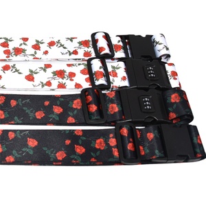 Venta al por mayor/al por menor novedad accesorios de viaje combinación hebilla correa para maleta equipaje regalo perfecto - Product Image 2