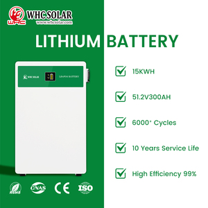 Batería de Litio WHC Solar de 15KWH para Almacenamiento de Energía Solar en el Hogar, Batería Lifepo4 de 48v 300ah con BMS - Product Image 2