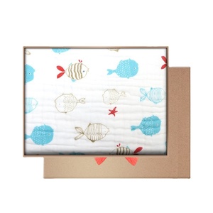 <span class=keywords><strong>Serviette</strong></span> de bain pour bébé, six couches, écologique, en gaze de coton pur, carrée, absorbante, 110x110CM, motif Panda, en coton pour enfants - Product Image 5