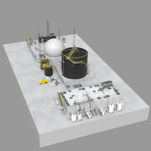 Coût d'une usine de valorisation des déchets, technologie de digestion anaérobie CSTR, conception de biogaz - Product Image 4