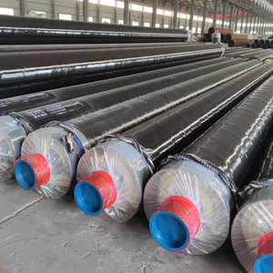 <span class=keywords><strong>EN253</strong></span> SCH40 подземный пенополиуретановый сборный изоляционный трубопровод с предварительно изолированной стальной трубой с оболочкой HDPE - Product Image 5