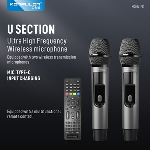 Konfulon 280W loa & 18000mAh pin không dây cầm tay BT âm thanh di động có thể sạc lại gia đình KTV đầy màu sắc dẫn ánh sáng - Product Image 5