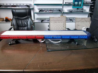 Barre lumineuse LED haute intensité à profil bas pour toit, avec faisceau spot, ambre, pour camion de remorquage, type Balisaz