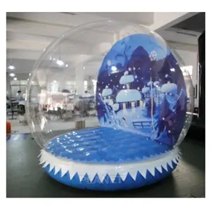 Commercial Human Size Inflatable Bubble Photo Booth Snow Globe