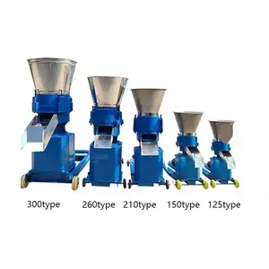 Low cost 300kg 500kg 1t h small farm feed Processing Machine/ gallinaceous Feed Granulator feed pellet mill