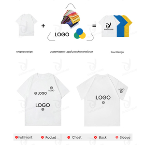 DCY prodotti di tendenza 2025 i nuovi arrivi Design grafico T-Shirt, camicia di cotone oversize 6.5Oz lavata <span class=keywords><strong>bianca</strong></span>, magliette di cotone all'ingrosso - Product Image 5