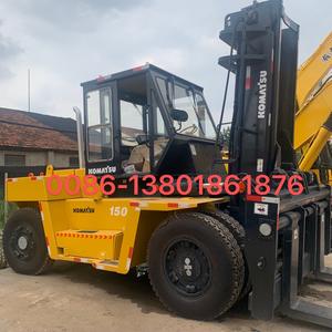 Montacargas Komatsu FD150 Usado de Japón, Máquina de Manipulación de Materiales Fabricada en Japón, Montacargas de 15 Toneladas para Almacén - Product Image 5