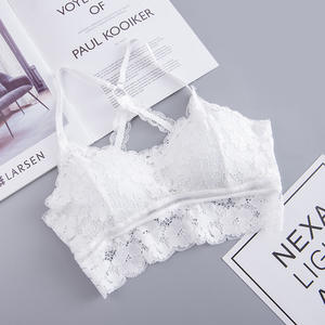 Non regolabile tempo libero giovani ragazze <span class=keywords><strong>Sexy</strong></span> scollo a v velluto <span class=keywords><strong>Bralette</strong></span> - Product Image 2