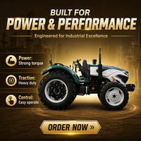 Tracteur agricole robuste à quatre roues motrices de 90 W fabriqué en Anhui avec moteur Hitachi, cabine climatisée, livraison rapide
