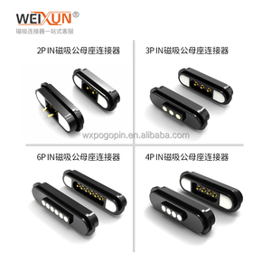 पॉगो पिन चुंबकीय कनेक्टर 2a वर्तमान 2a चुंबकीय चार्जिंग केबल स्मार्ट केटल चार्जिंग - Product Image 4