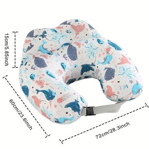 Almohadas de Lactancia Portátiles de Viaje con Correa Ajustable para la Cintura - Product Image 5