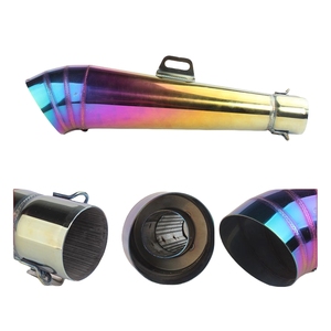 Modification de pièces de moto tuyau d'échappement MP/GP, adapté pour GY6 Qiaoge,Ghost Fire 100, Fuxi RSZ,GP modification d'accessoires - Product Image 2