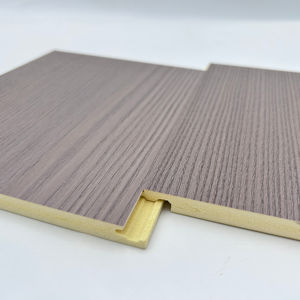 Melinco panel dinding serat bambu, dekorasi Interior unggulan marmer, lebar 1200mm, lebar 9mm, panel dinding serat bambu tebal, lapisan Veneer padat, Melinco - Product Image 2