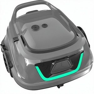 (Version 2026 Améliorée) <span class=keywords><strong>Aspirateur</strong></span> de <span class=keywords><strong>piscine</strong></span> sans fil, autonomie de 120 minutes, robot nettoyeur de <span class=keywords><strong>piscine</strong></span>, double filtre, <span class=keywords><strong>pour</strong></span> sols plats, 1076 pieds carrés, en plastique - Product Image 3