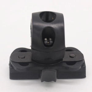 Versatile Helmet Mount Light Holder with Quick Release for Outdoor Night Activities Lightweight Nylon Torch <b>Clamp</b> - Product Image 2