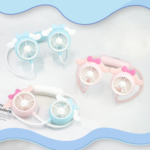 Offre Spéciale petit ventilateur de montage de cou extérieur de charge USB suspendu pour la voiture à usage domestique Source d'alimentation électrique en plastique pour les gars <span class=keywords><strong>paresseux</strong></span> - Product Image 5