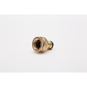 Brass 4 Piece Connector Set 1/2 In For Water Supply Washing Machine Universal Hose <b>Clamp</b> Fitting - Product Image 4