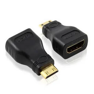 For 1080P HDTV Mini HDMI(Type C) Male to HDMI(Type A) Female Adapter Connector