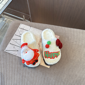 Chaussons de Noël amusants, chaussures plus chaudes en hiver, chaussures en peluche personnalisées, cadeau de fête pour fille - Product Image 4